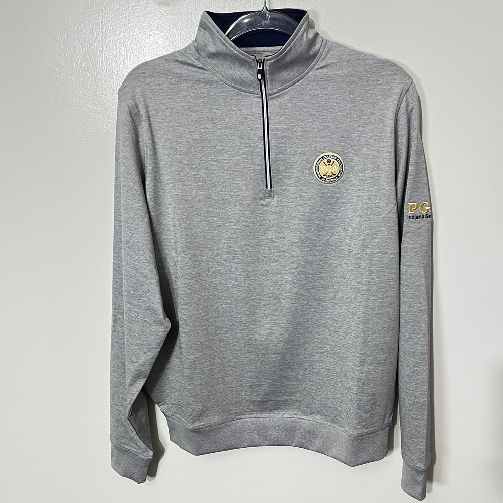 FootJoy‎ Half Zip Pullover Mens Small Grey PGA Indiana Section 27278 New